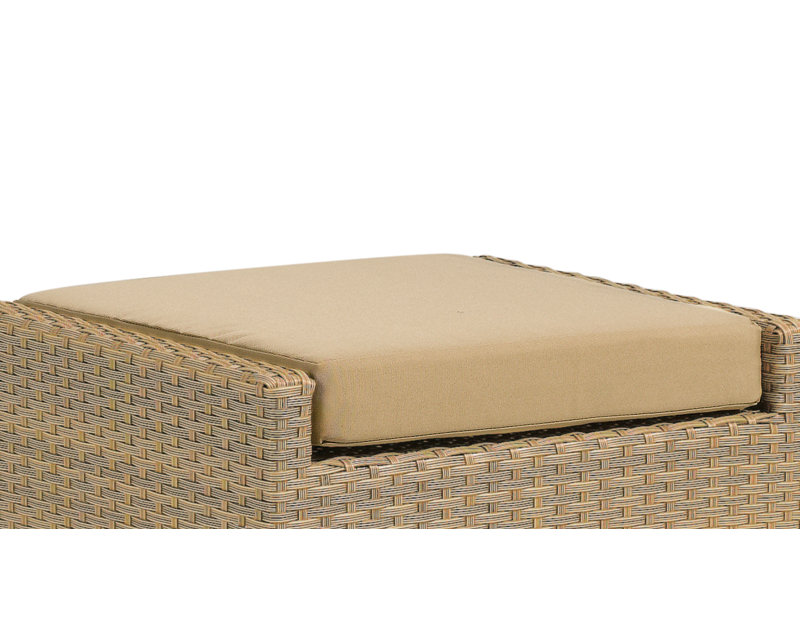 sunbrella storage ottoman